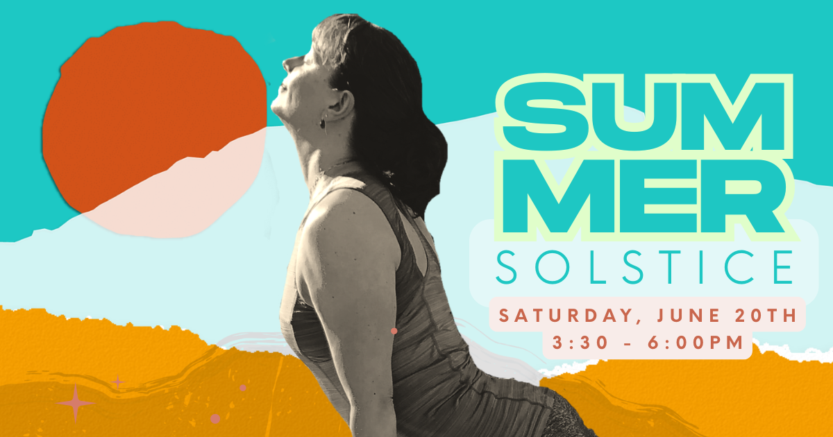  108 Sun Salutations - Celebrate the Summer Solstice! Special Extended Class with Elizabeth