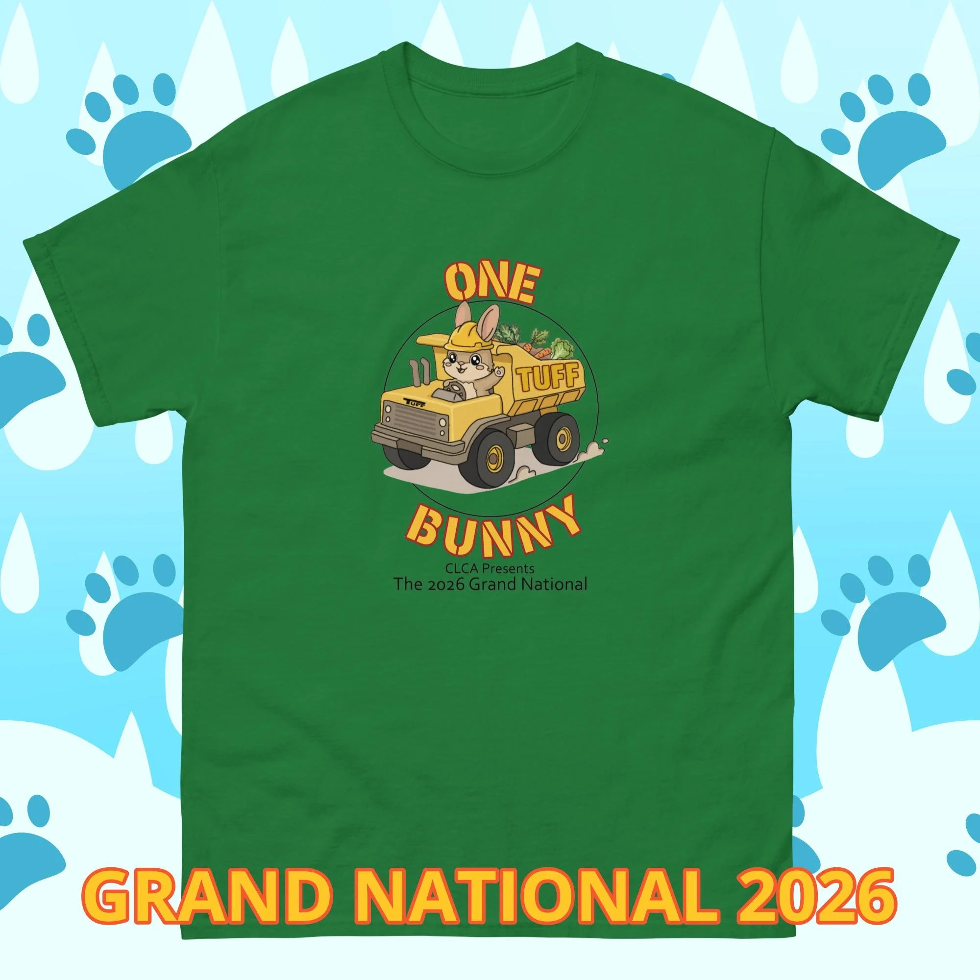 unisex-classic-tee-turf-green-front-6a58fe0b050dd.jpg