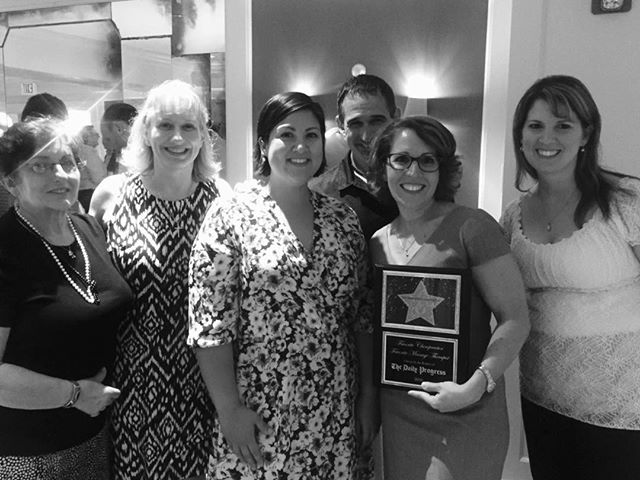 Another group photo from the Daily Progress Readers' Choice Awards # firstplace #chiropractor  #chiropractic #cville #charlottesvilleva #charlottesville #dailyprogress