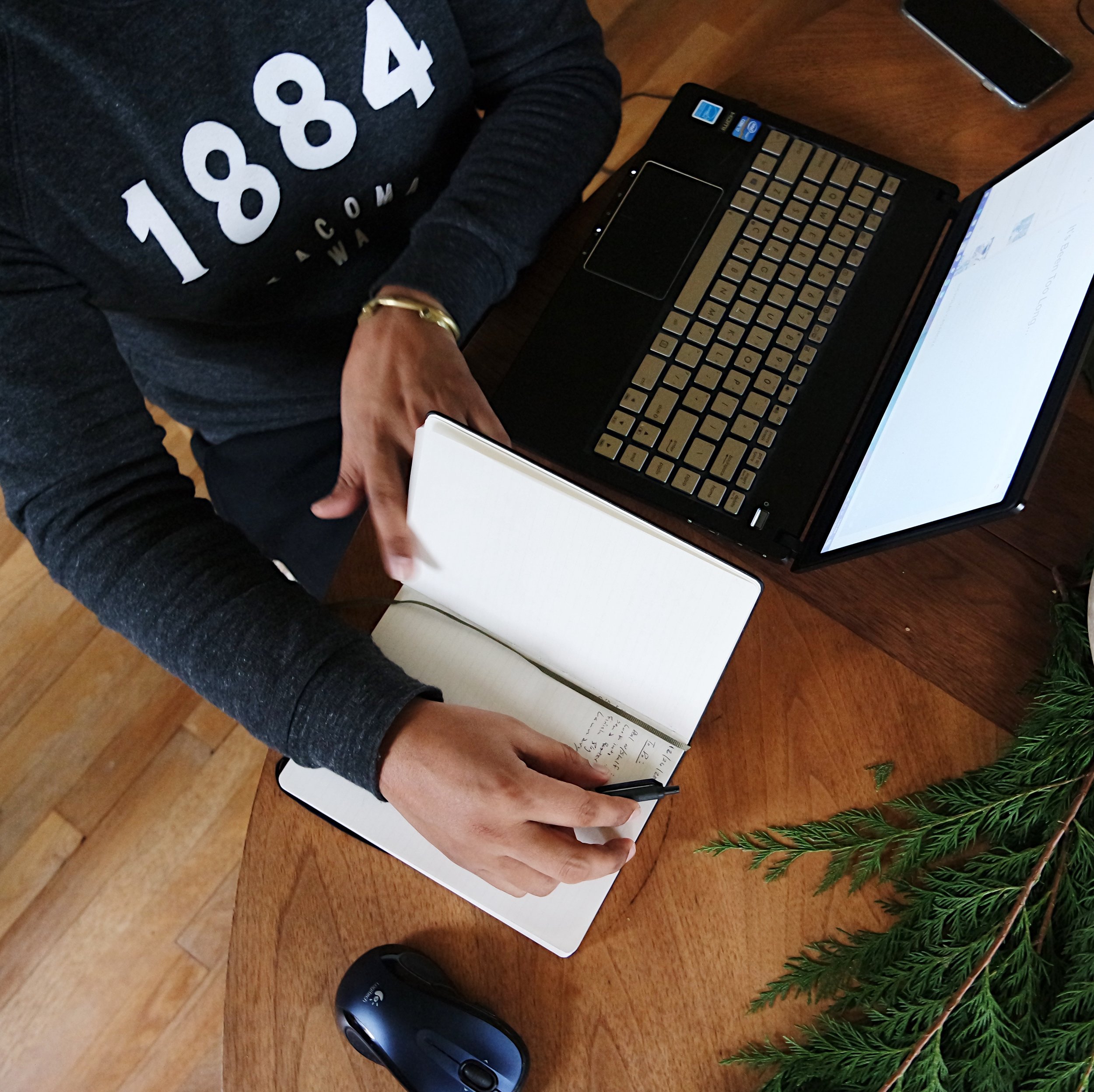 I recently purchased a new journal. The power of writing out "To-Do" lists every morning is incredible. This blog post wouldn't have happened otherwise...