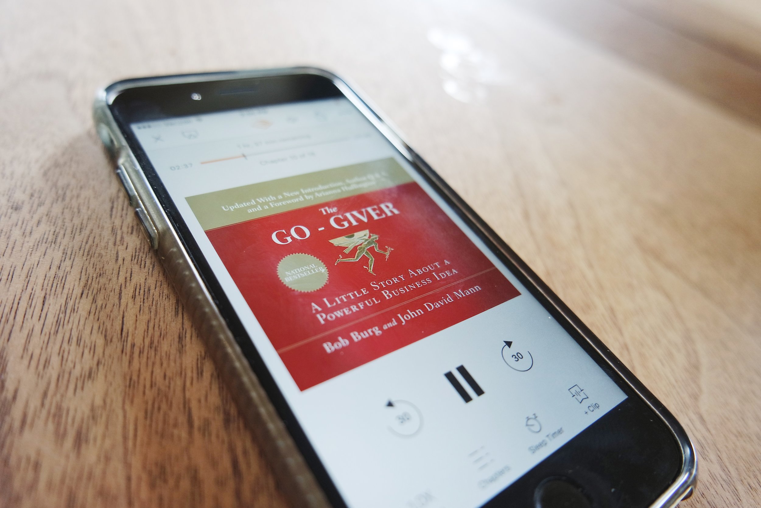 Book on audio. So good.