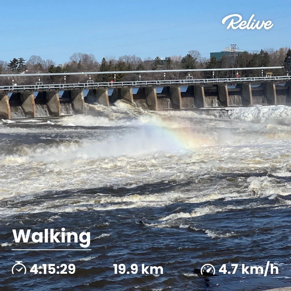 22KM Walk with Backpack