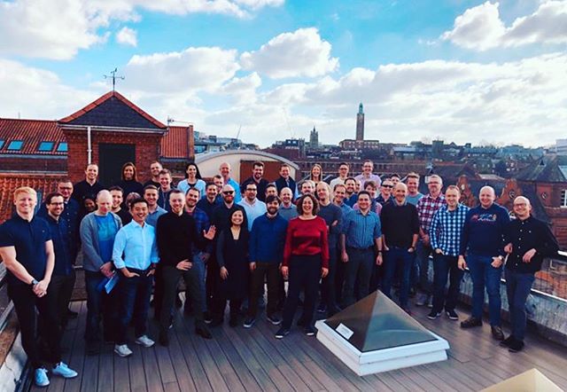 Our team is passionate about many things. One of these passions is helping to shape the future of mobility around cities. Another is having a party on a roof terrace. This week we did both in lovely Norwich, UK. #smartmobility