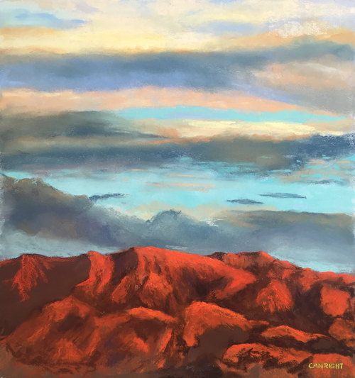 Shining Mountain (171), pastel, 16 x 20", $950