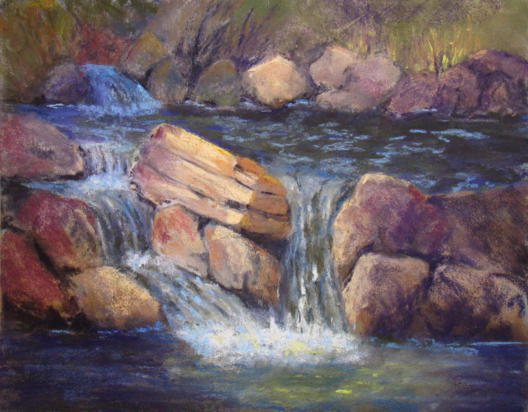 Water Music II (178), pastel, 11 x 14", $600