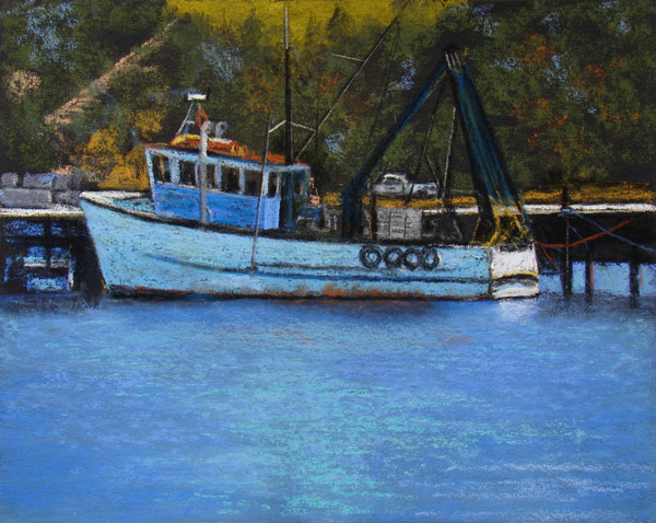 Quitting Time (Scotland) (134), pastel, 12 x 16", $650