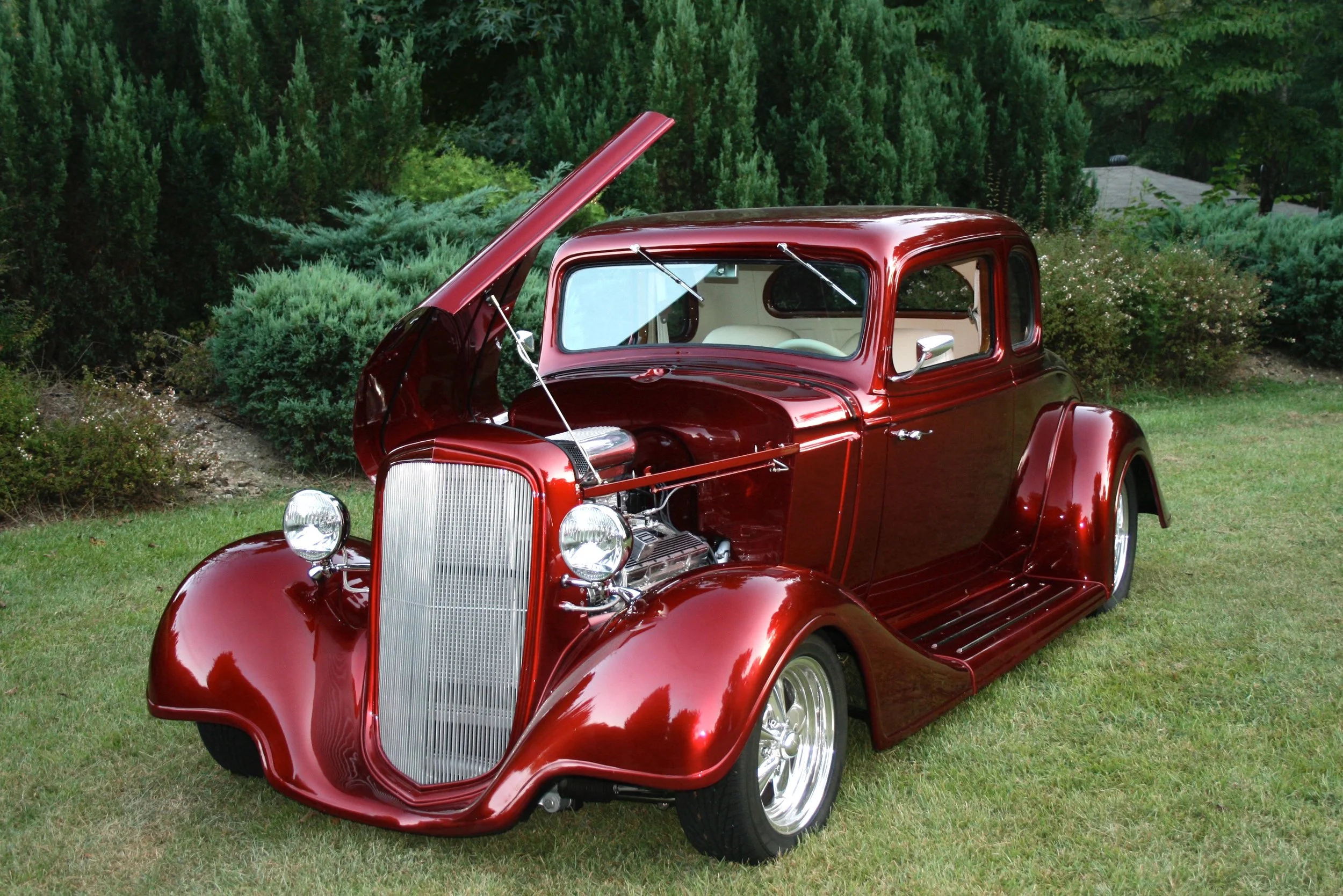 1934 Chevy 5 Window Coupe Randall Rods Classic Car Auto Shop