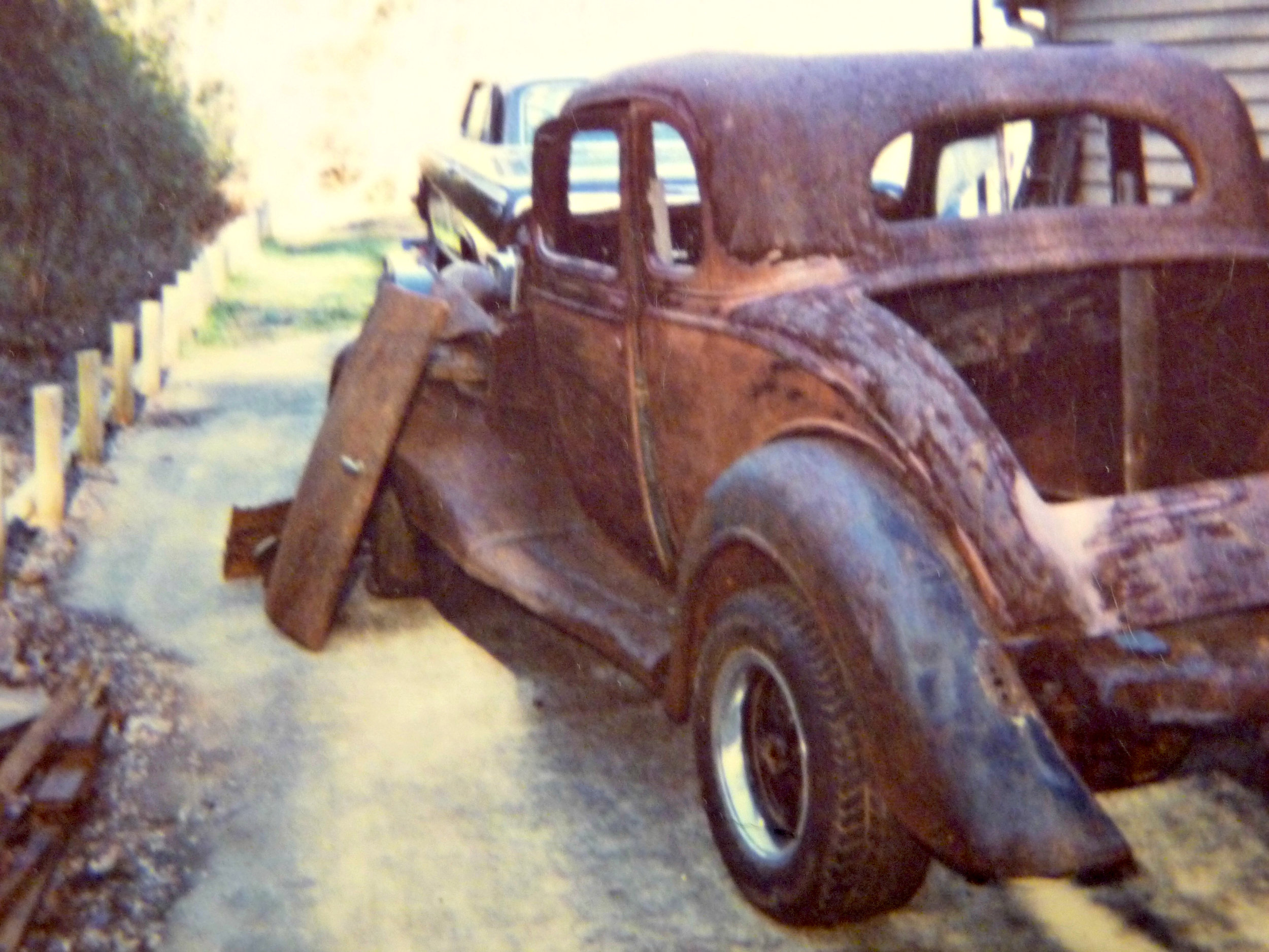 34 Chevy Coupe Before Restoration