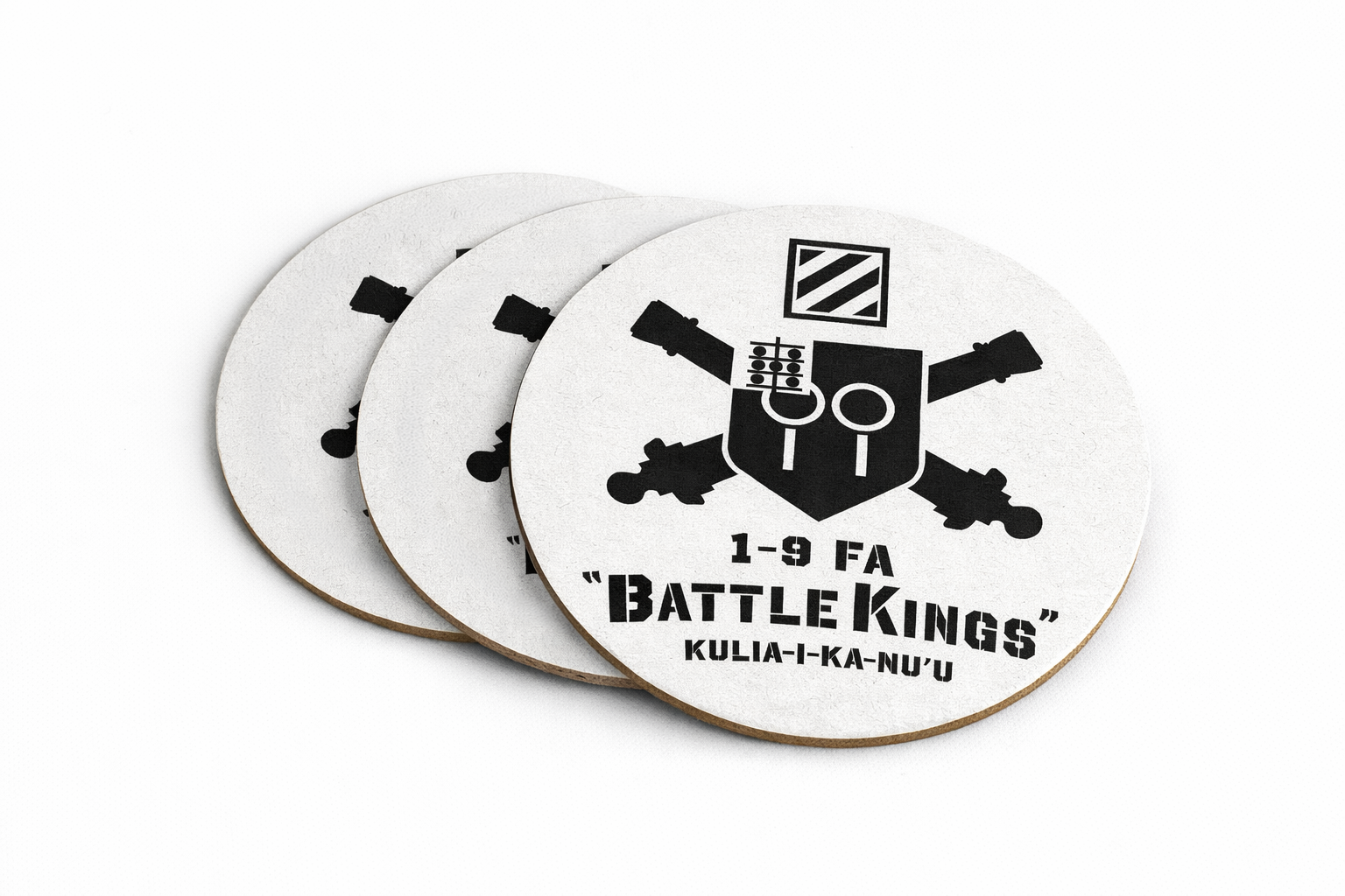 Unit Colors: Drink Coasters for Service Units
