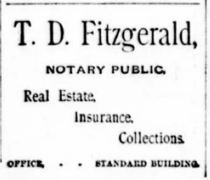 Advertisement from the Anaconda Standard , May 6, 1892, page 6