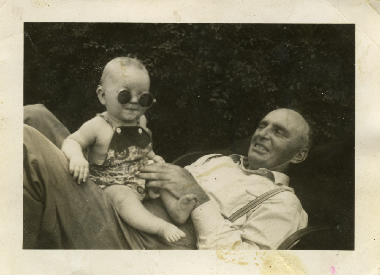 Thomas Wolfe and Ray Wolfe, Delmar, Iowa, 1941