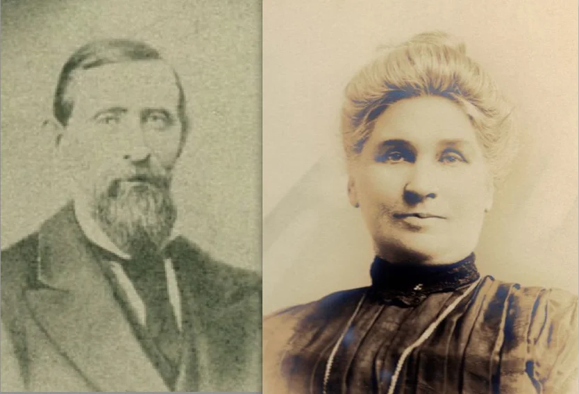 Richard Downey Wolfe and Margaret Shine Lyons Wolfe (Find a Grave / Michele McCall)
