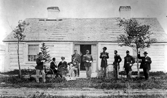 Fort Bridger, ca. 1870 ( Fort Bridger Photos )