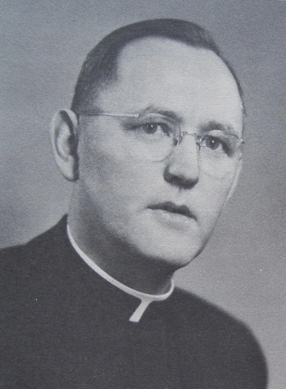 Undated photograph of Rev. Maurice Wolfe (Courtesy of Charles Zadora)
