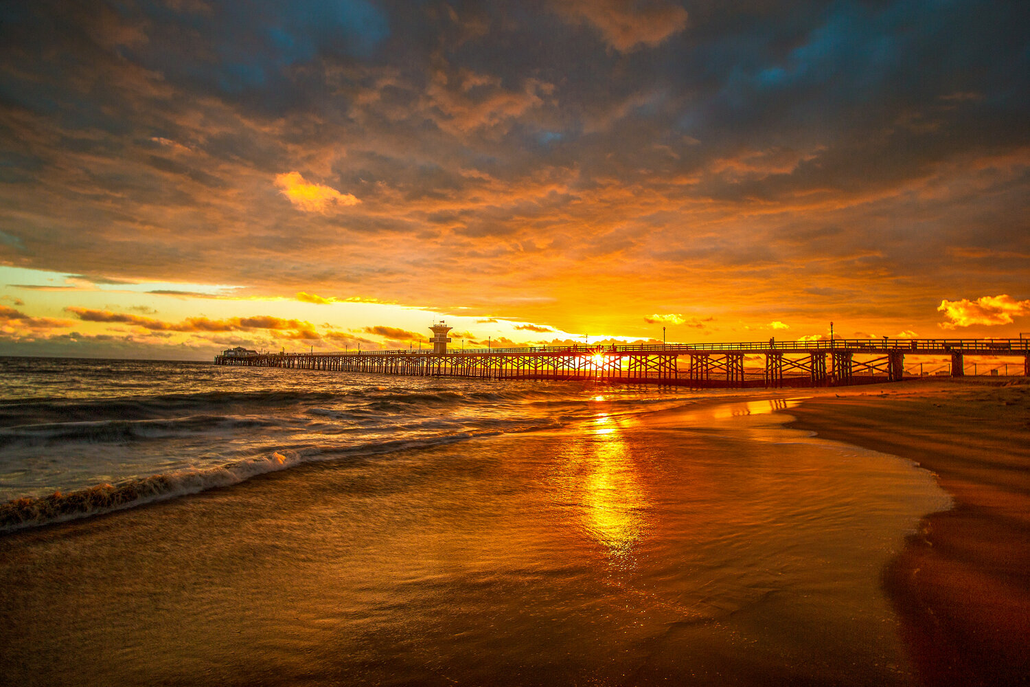 Sunset - Seal Beach Pier