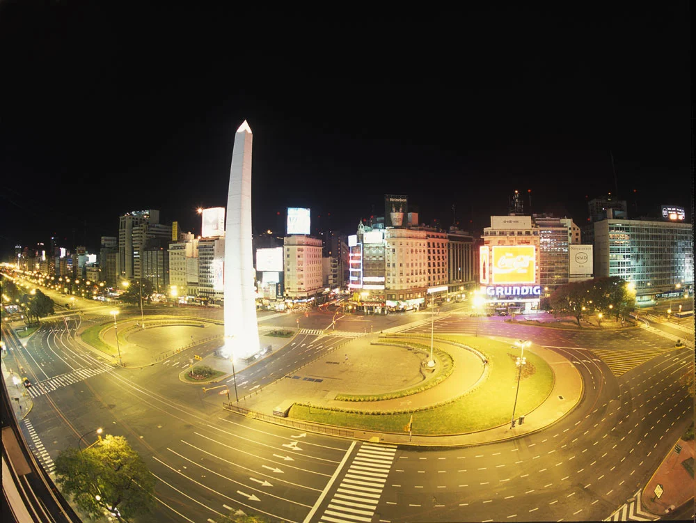Obelisko, Buenos Aires, 2001