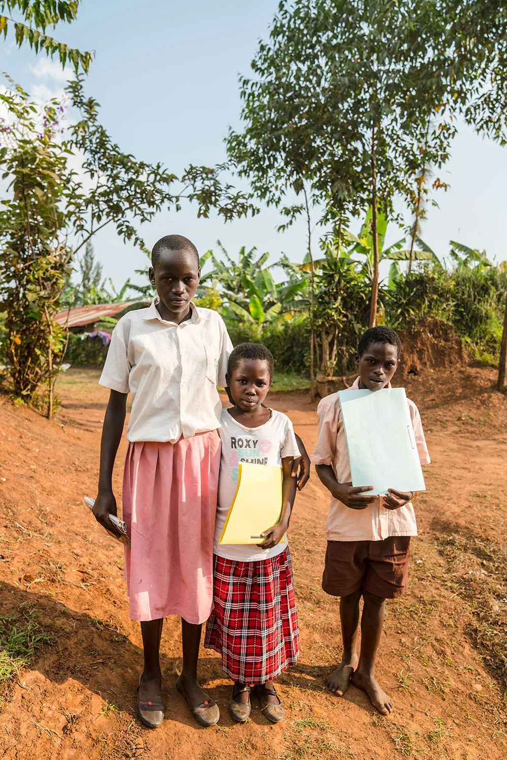 End of the schoolyear in Uganda