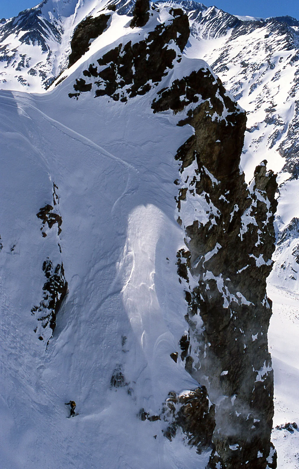 Xavier Delerue ridin' Sombrero in Las Lenas