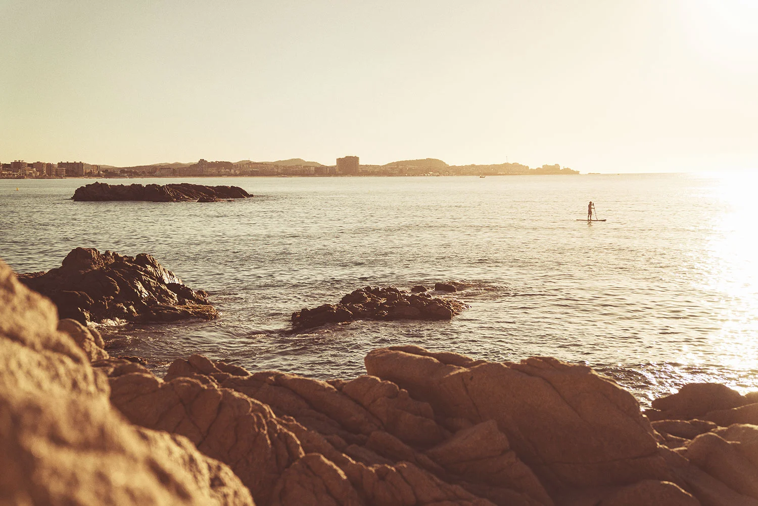 SUP at the Costa Brava