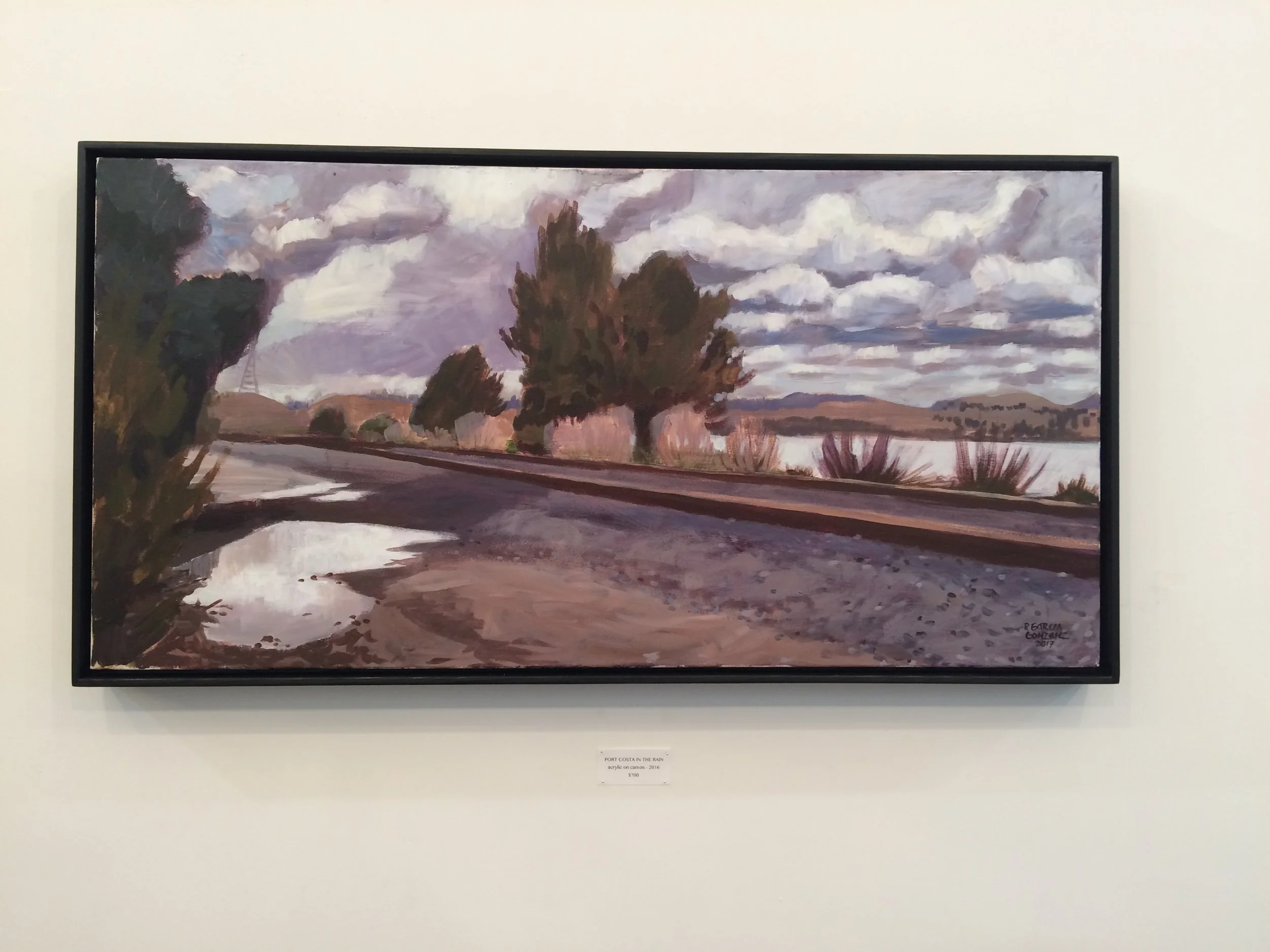 Port Costa in the Rain