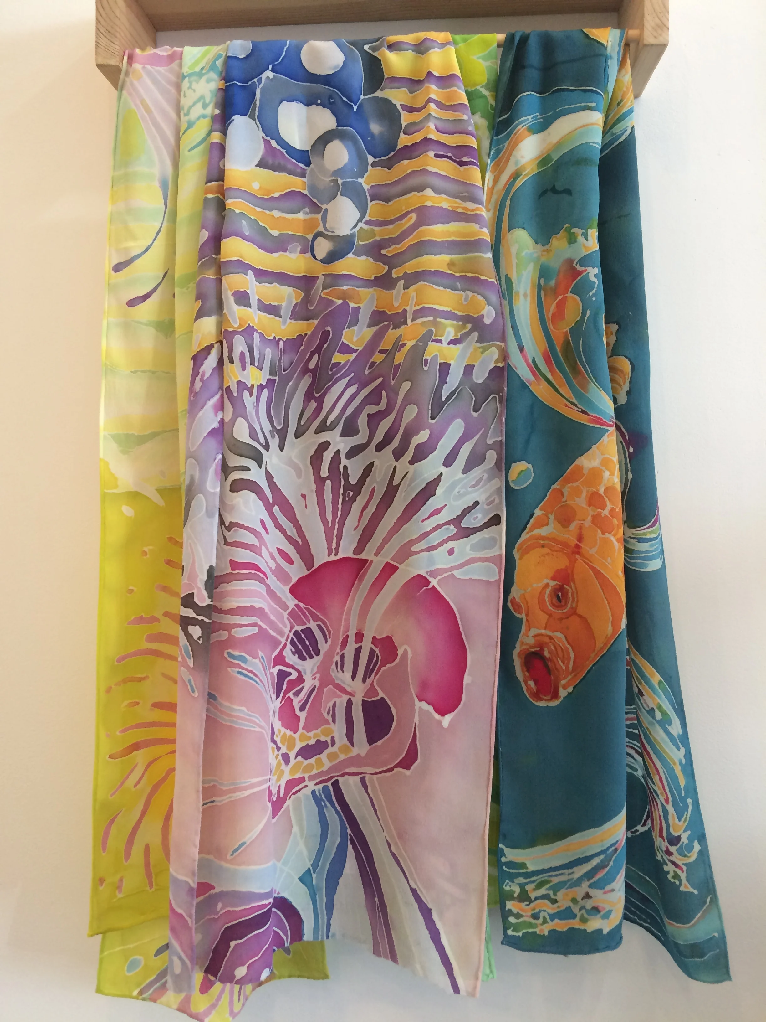Silk Scarves by Iris Moore