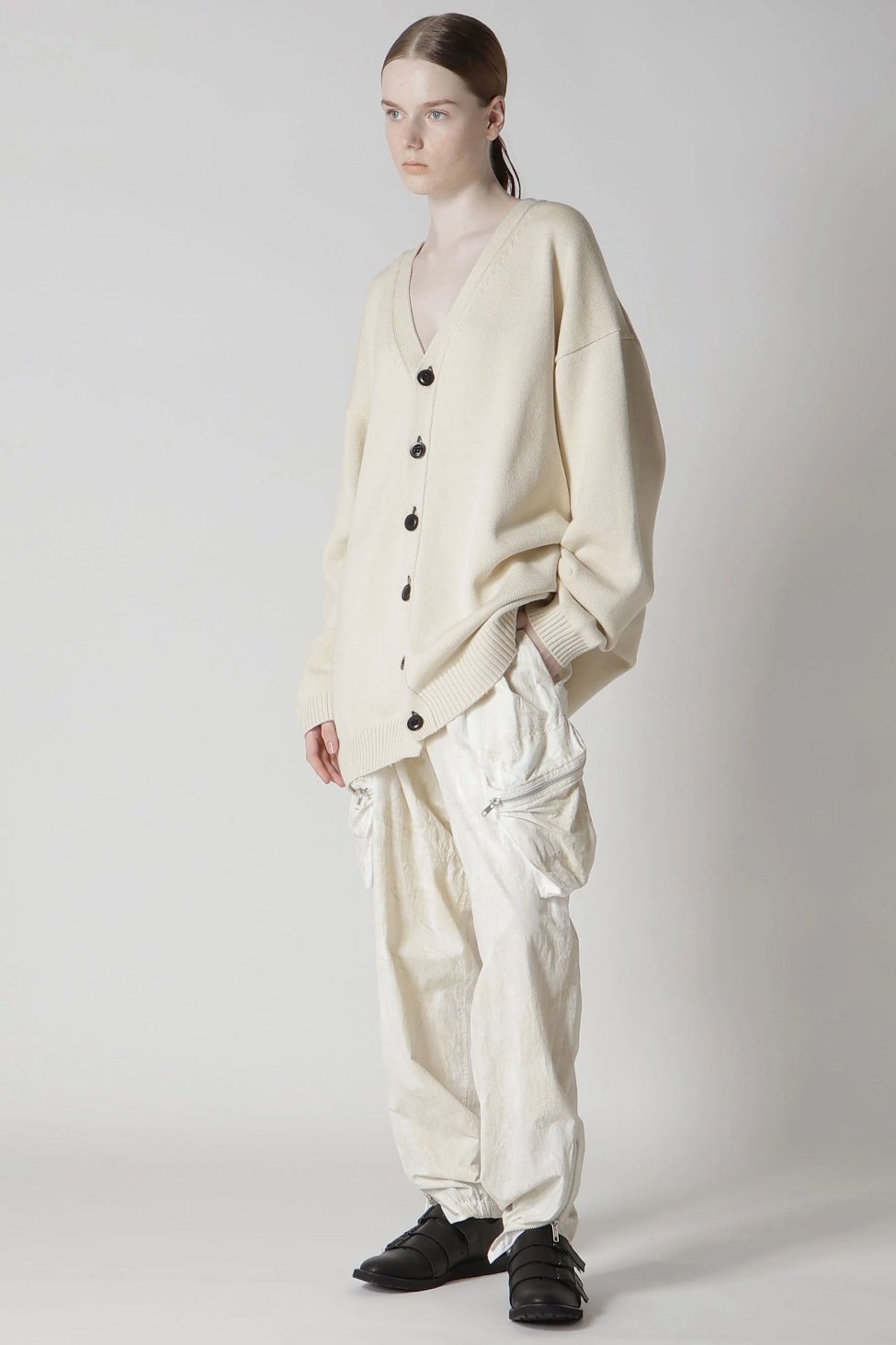 Oversize Big Flower Cardigan // Cardigan Oversize à Grosse Fleur