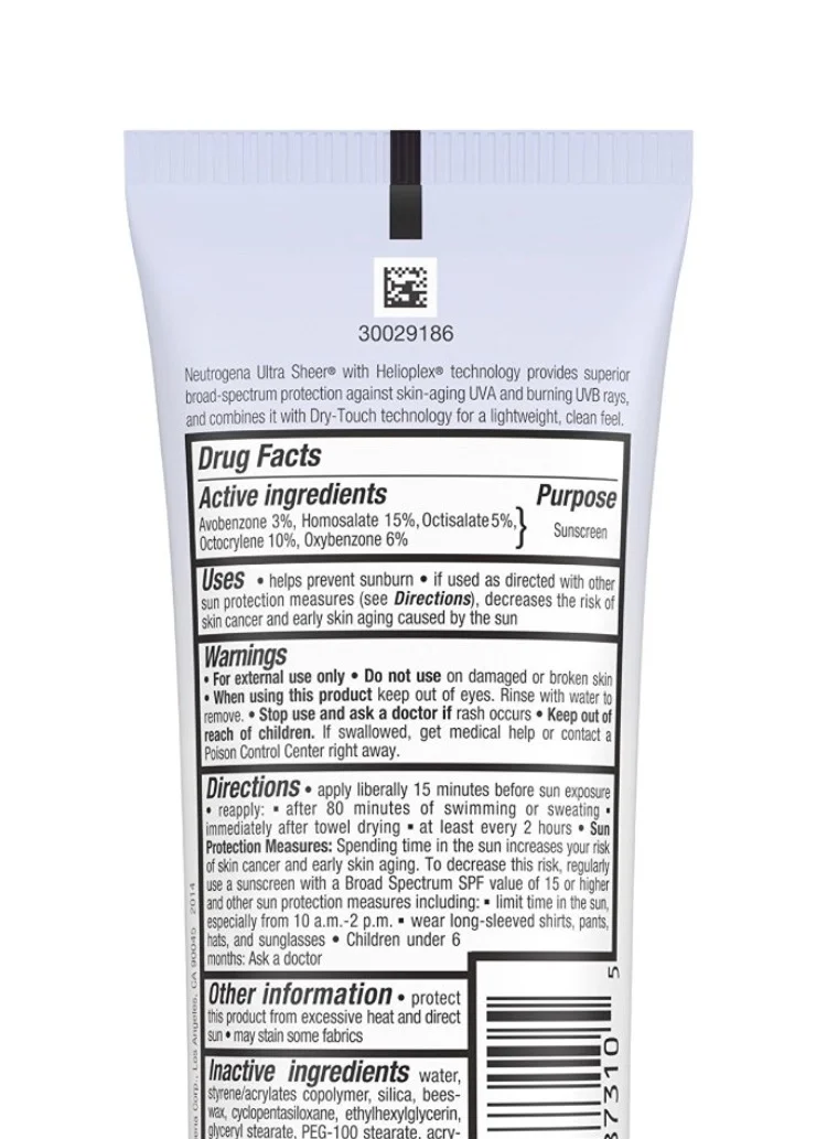 Neutrogena Ultra Sheer Dry-Tough Sunscreen Broad Spectrum 100, their two pack is Amazon's #1 Best Seller