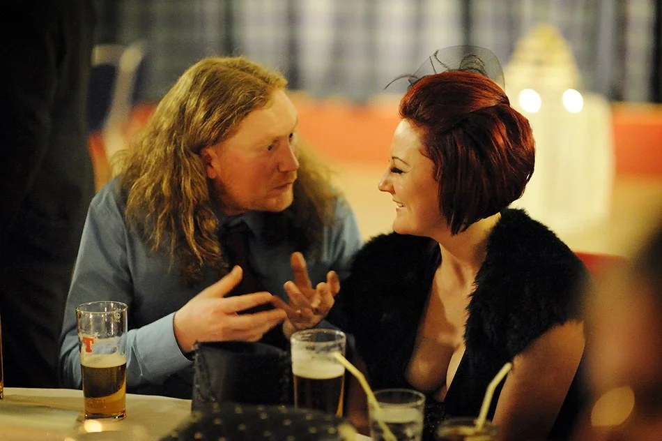 I’m not sure what this conversation was about, but I think the clue may be in the hand gesture…….