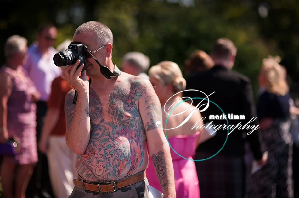 Wedding dress code: casual.