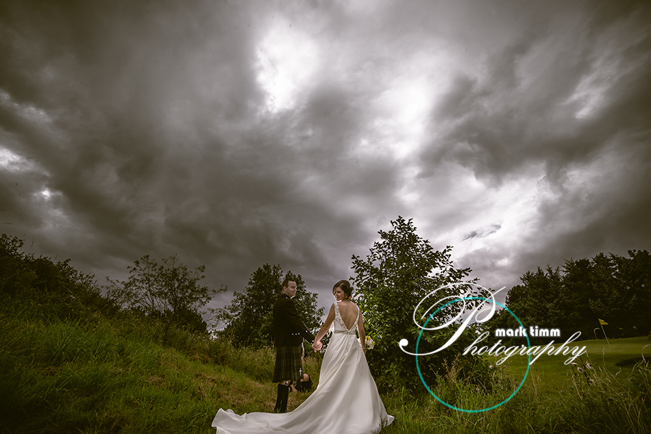 dramatic wedding photography ayr