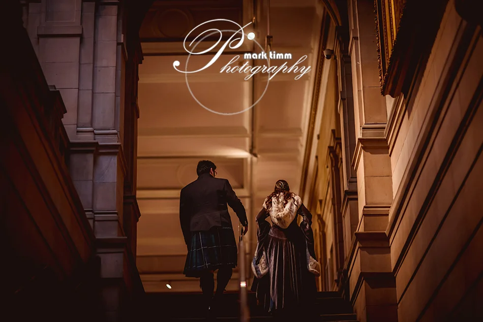 gothic spooky wedding venue glasgow scotland photographs