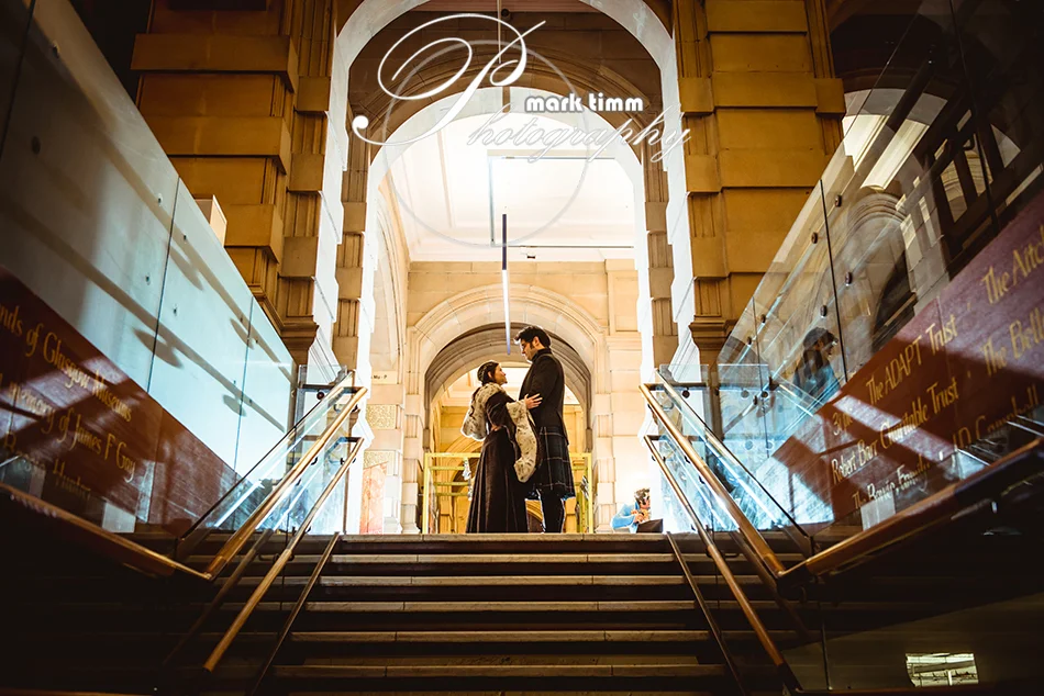gothis wedding theme kelvingrove glasgow scotland