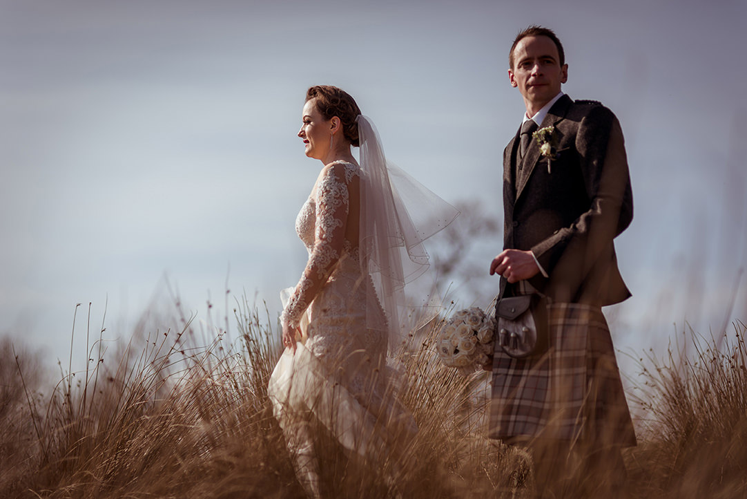 natural alternative wedding photography stirling glasgow scotland