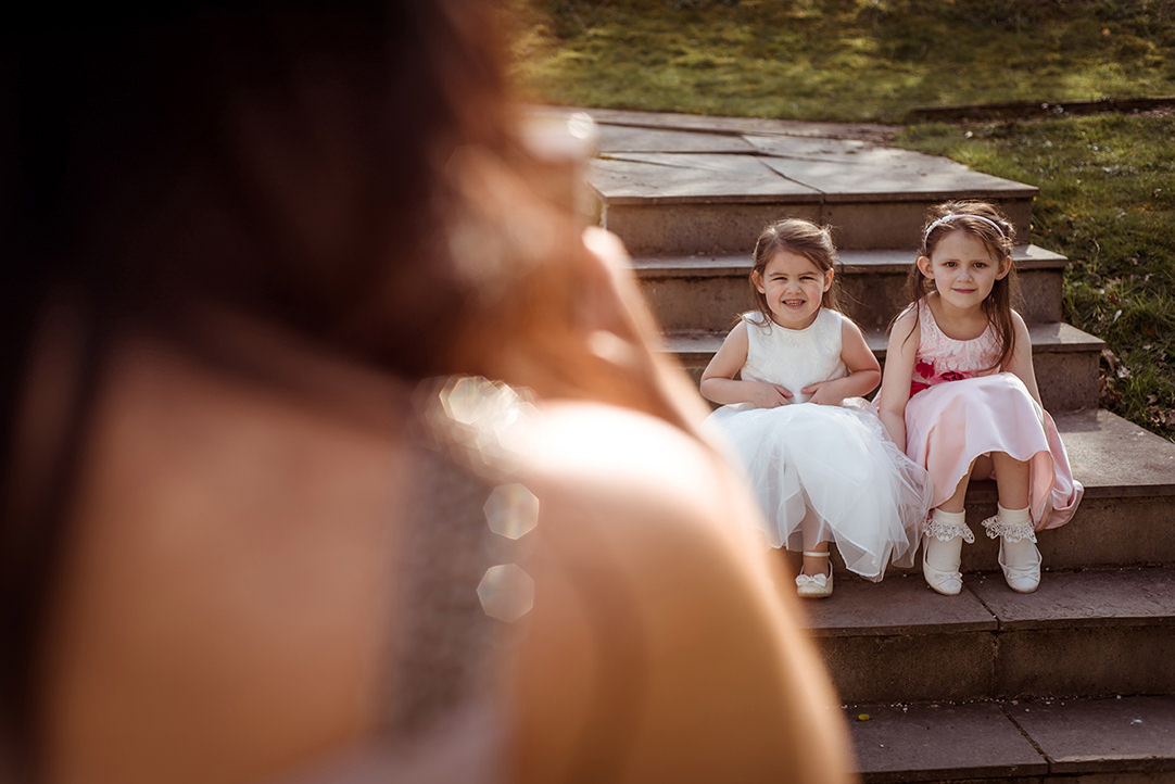 cute wedding photographs scotland