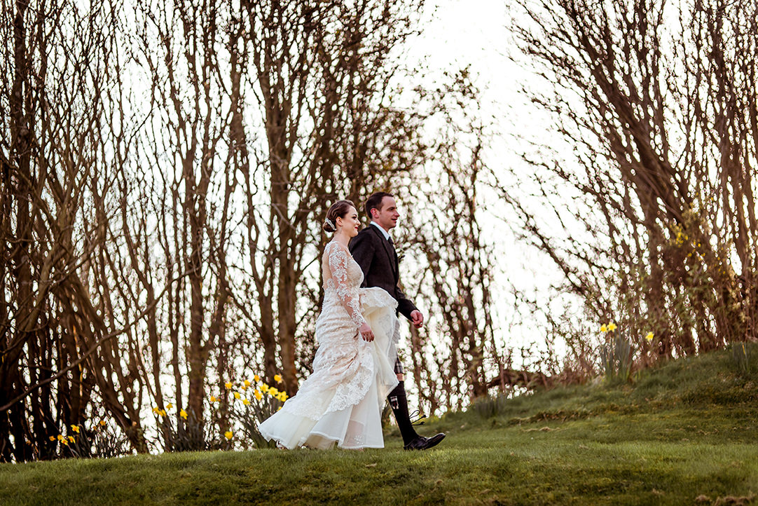 natural vintage wedding style scotland photographer