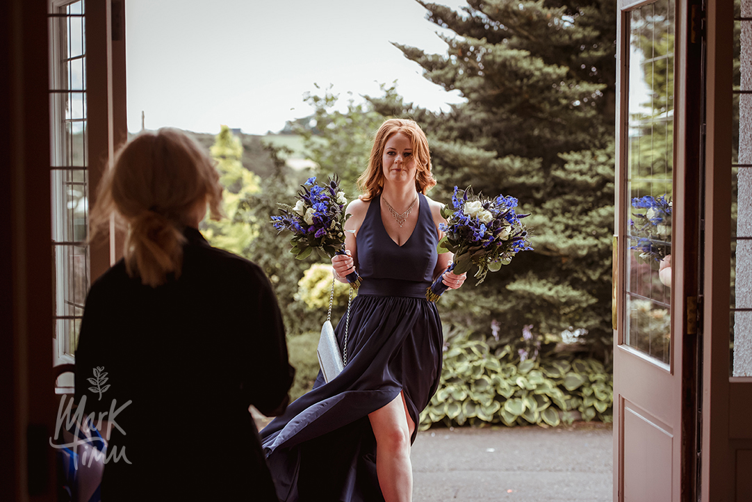 purple bridesmaids dress glasgow