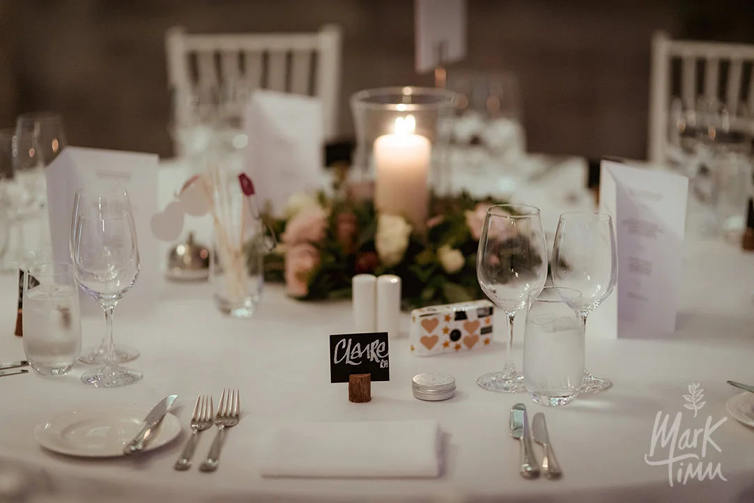 wedding table decorations perthshire