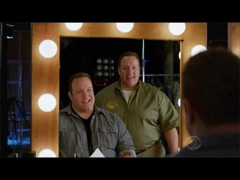 Pictured: Kevin James slipping into madness