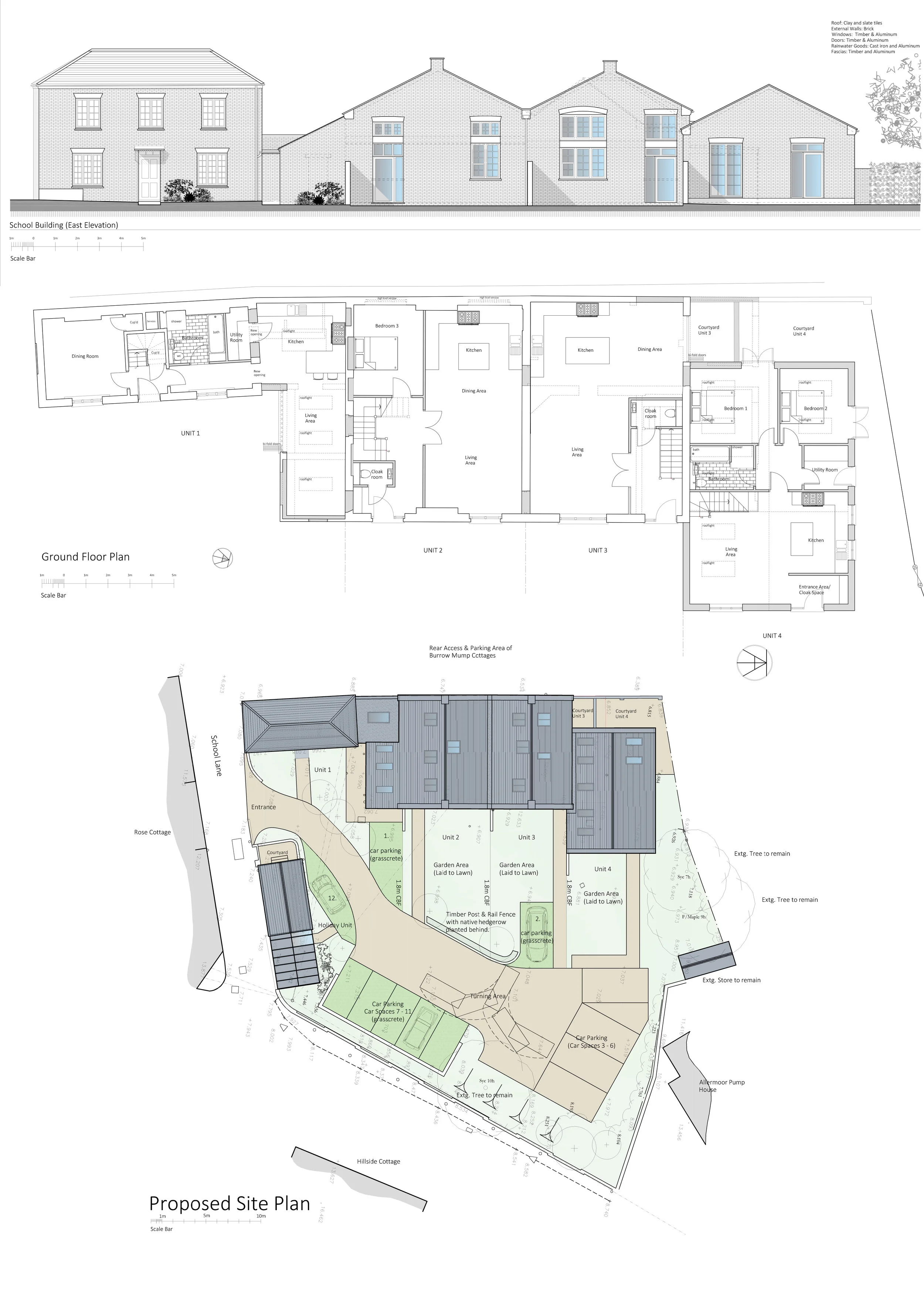Redevelopment of Burrowbridge Primary School to Residential Properties