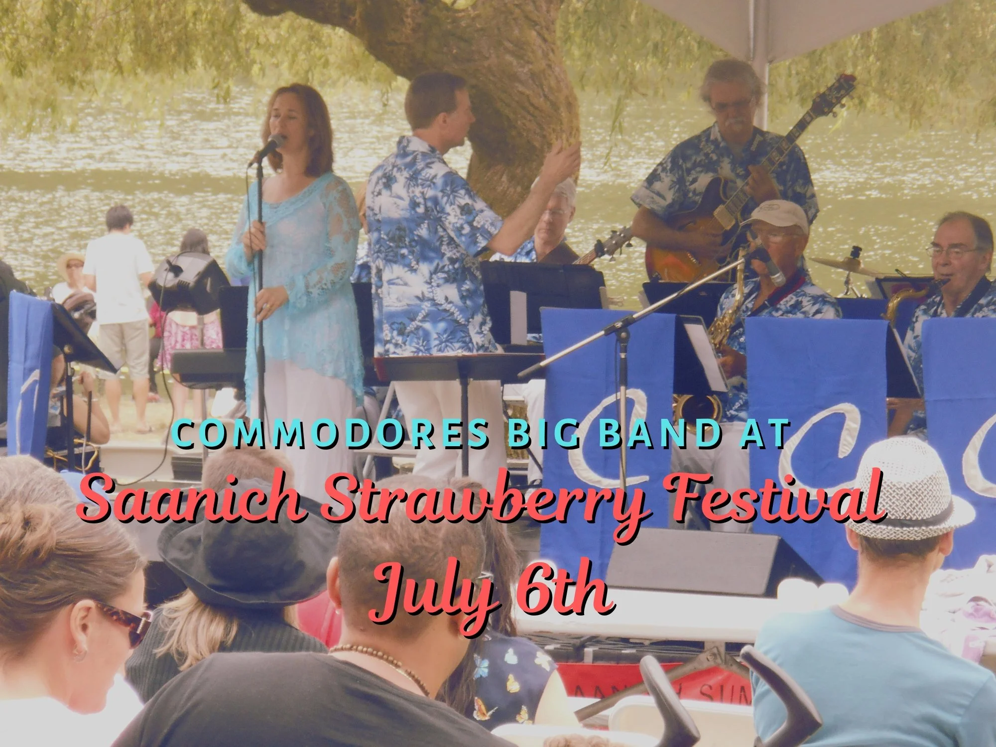 Commodores Big Band at Saanich Strawberry Festival