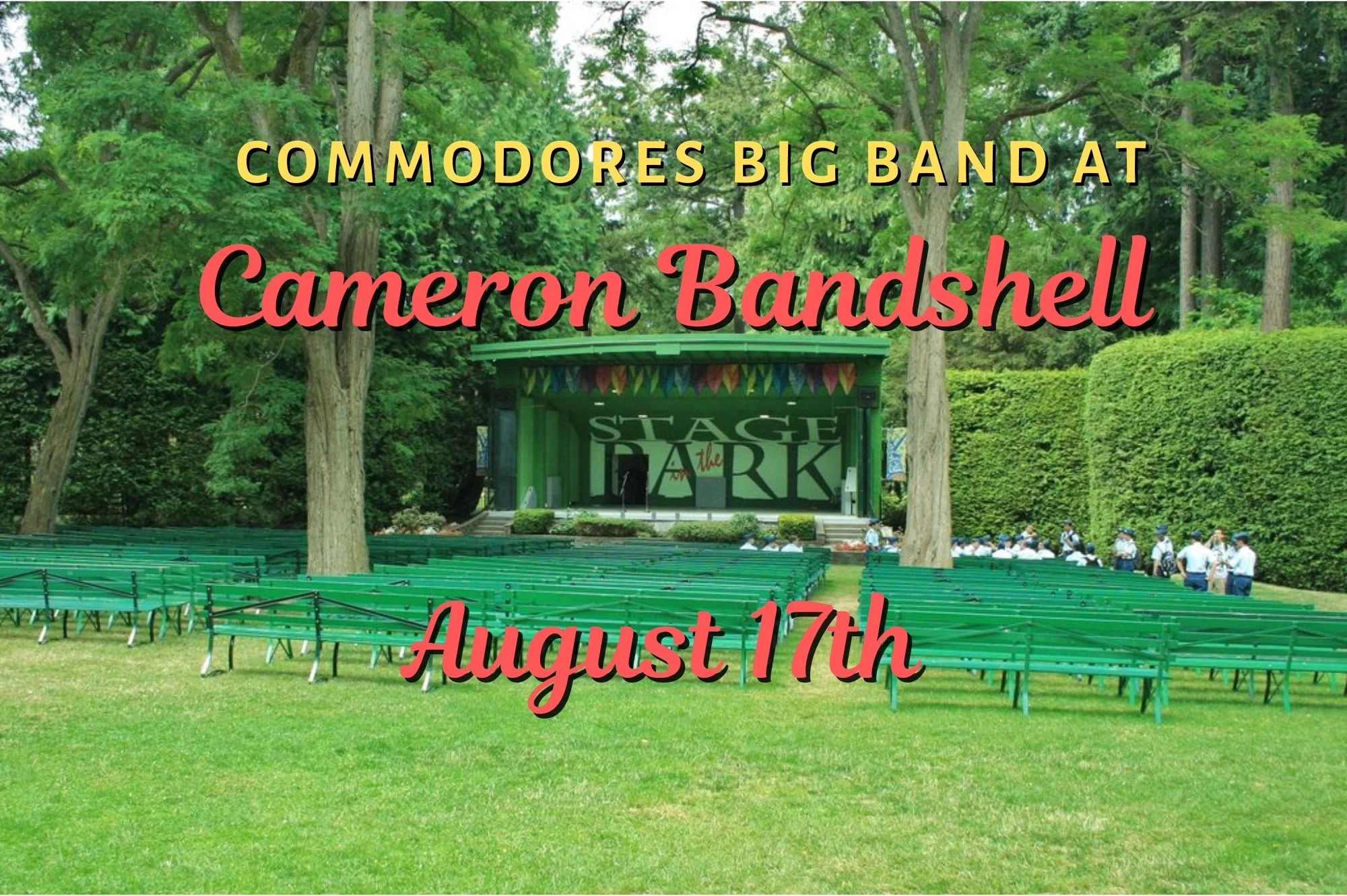 Commodores Big Band at Cameron Bandshell