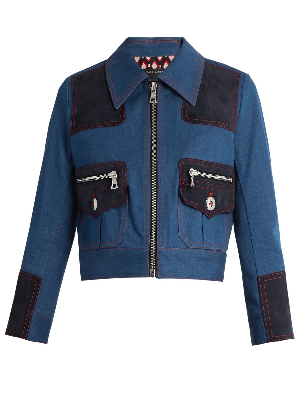 Marc Jacobs Zip Front Denim Jacket.jpg