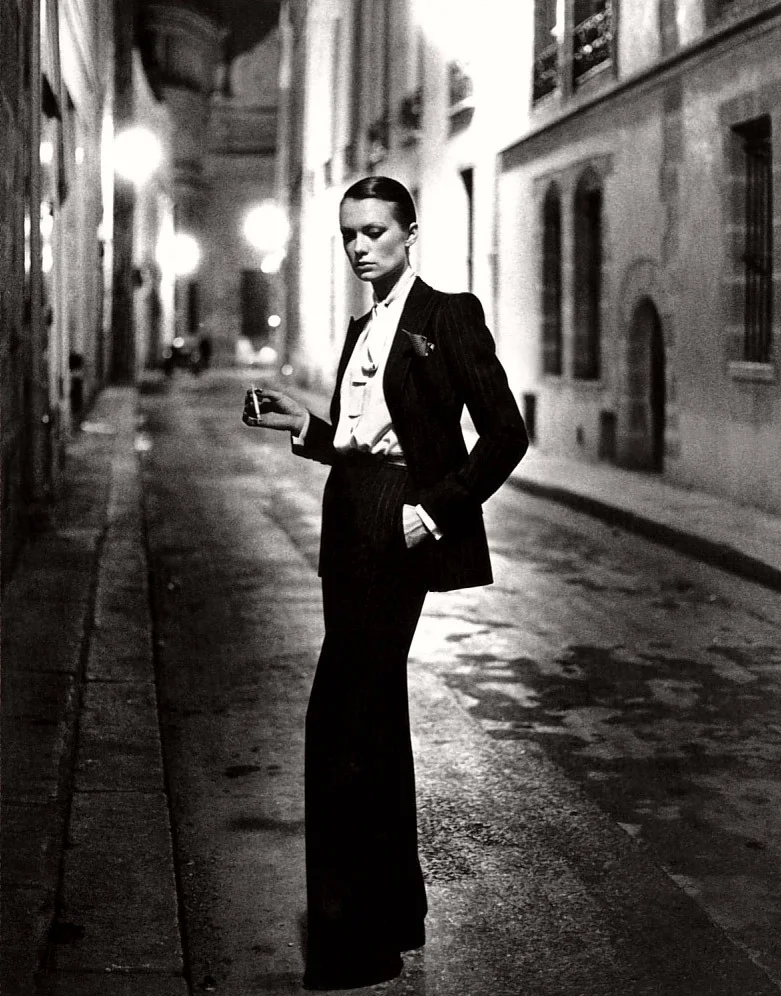 Photograph by Helmut Newton for Yves Saint Laurent, 1975