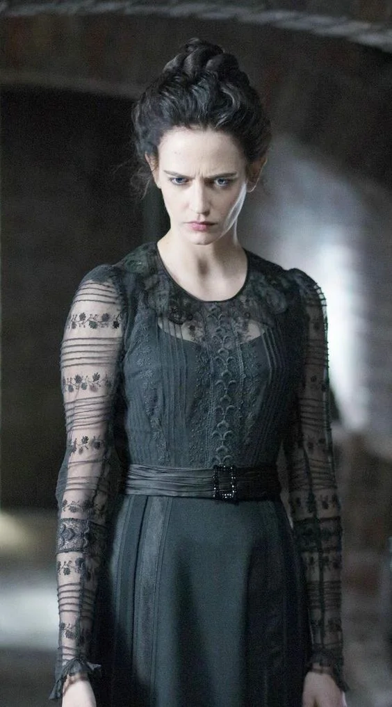 French actress Eva Green in TV series Penny Dreadful