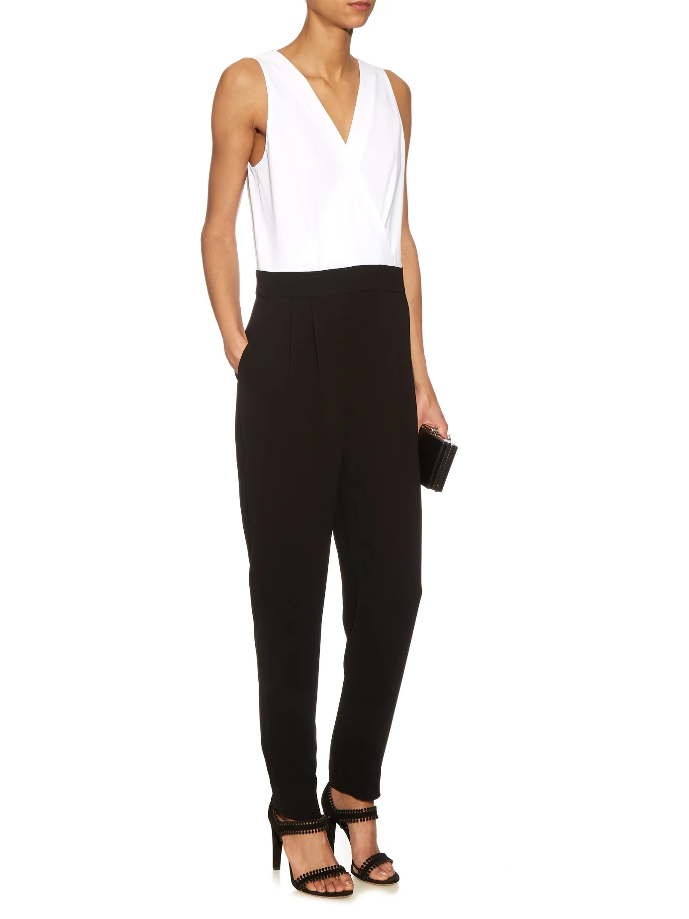 Love the simplicity of a black and white look and this style by Diane Von Furstenberg is anything but stunning. Sizes are unfortunately running out though as it's currently 50% off on Matches Fashion. Emerson Jumpsuit , £249