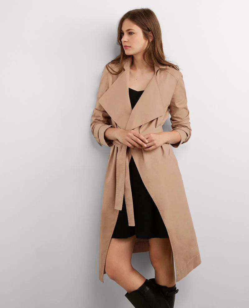 Comptoir des Cotonniers Long Floaty Trench Coat Chamois , £78 (60% off) - Really lie the fluidity of this one but only large sizes left unfortunately though.