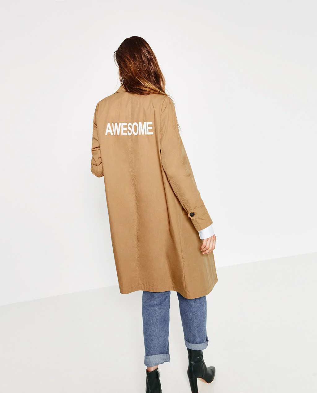 Zara Long Trench Coat , £19.99 (60% off) - Less than £20, is there any point in resisting awesomeness...?