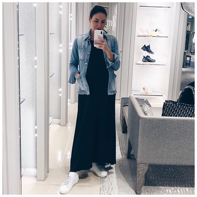 Heavily pregnant yes, but still madly fond of shoes - possibly more than ever as accessories are currently the only things I can buy for now and later. Do I need another pair of white trainers? Of course not. Will I resist? Possibly not. Call it a pr