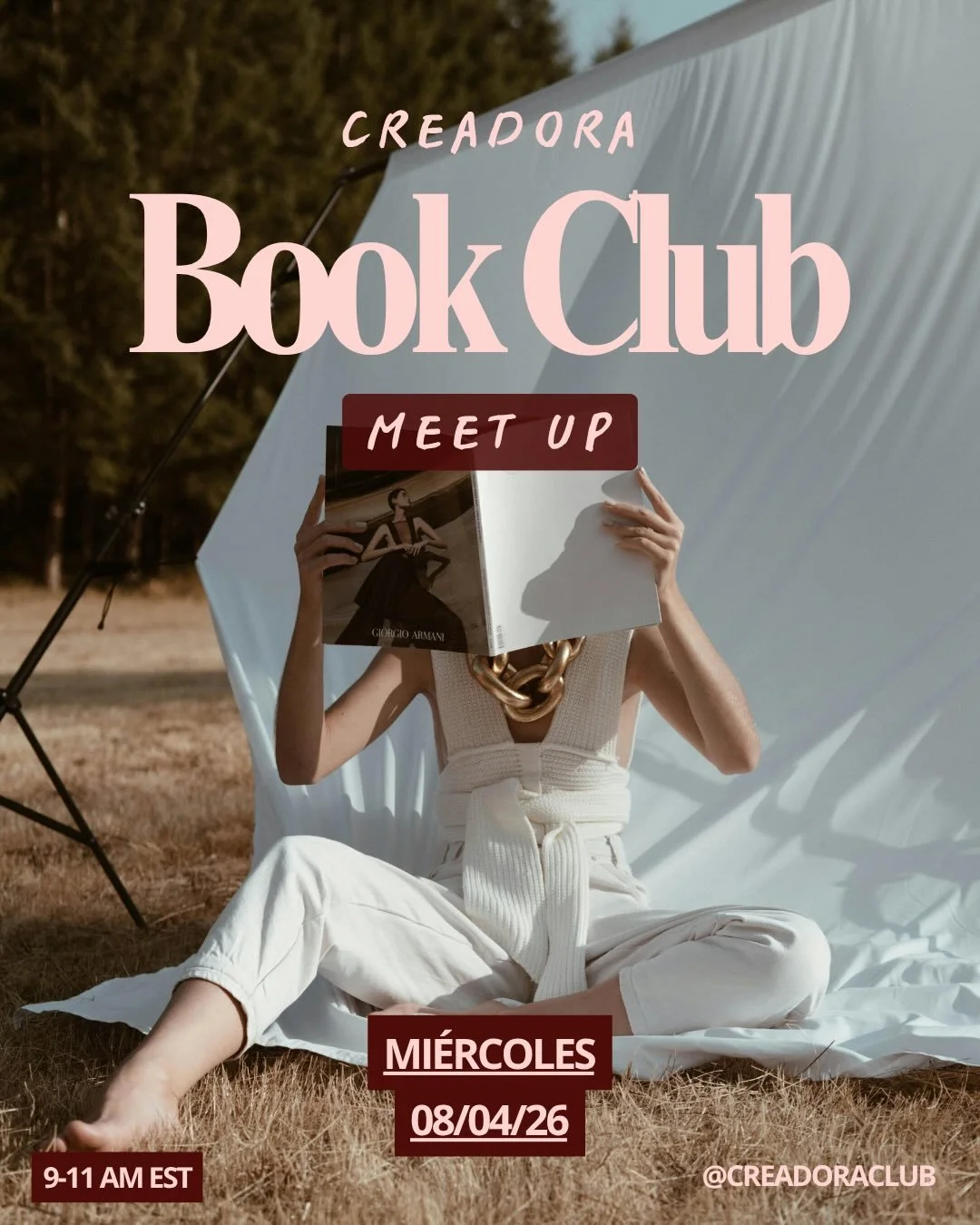 Hay pocos lugares disponibles. Comenta tu ciudad o envia un DM para registrarte.

Ven este 8 de Abril 9-11am EST a nuestro book club meet up presencial o virtual. 

Este mes conversaremos sobre el &ldquo;Libro tibetano de la vida y la muerte&rdquo; y