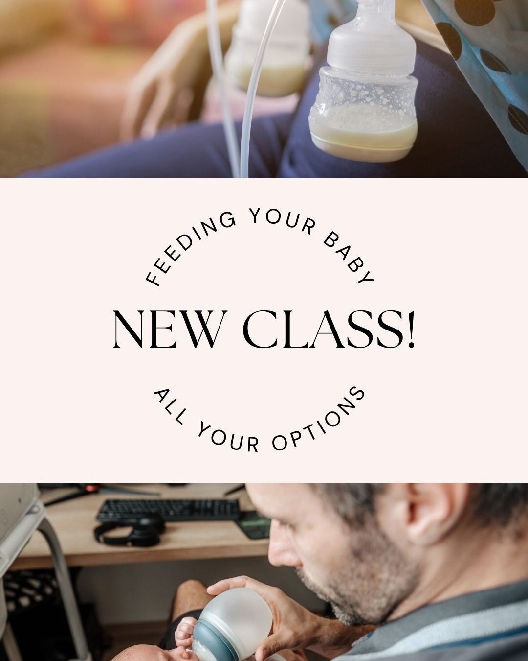 New class offering! Saturday April 20, 9-12 PST

For those expecting a newborn and hoping to learn more about feeding (how, when, where, as well as what) including information on human milk feeding, bottle feeding, exclusive pumping, formula feeding,